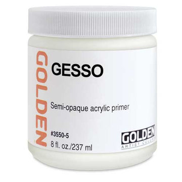 GOLDEN White Gesso, 8 fl. oz.